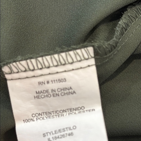 Lily White Small Green Halter Backless Sleeveless Tank Top - Picture 7 of 9